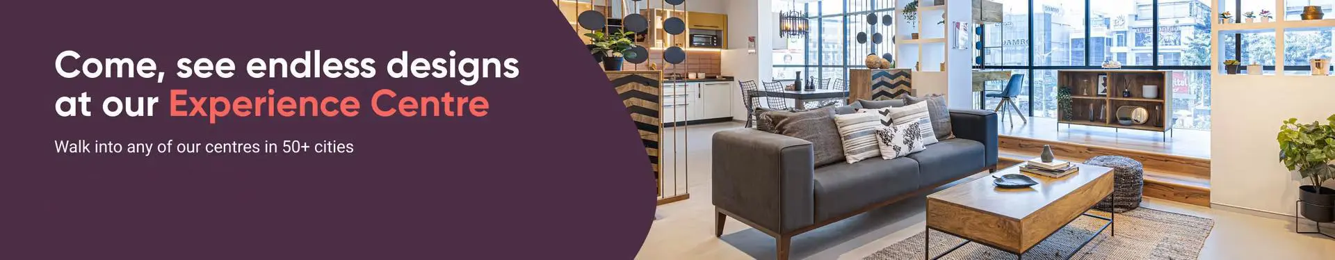 The interior of the Dreamline Decor Experience Centre in Melbourne, showcasing a modern living room and kitchen design display for client inspiration.